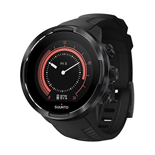 Suunto 9 Baro GPS-Sportuhr mit langer Batterielaufzeit und Herzfrequenzmessung am Handgelenk