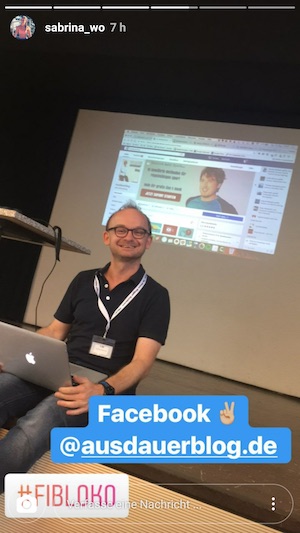 Workshop auf der FiBloKo