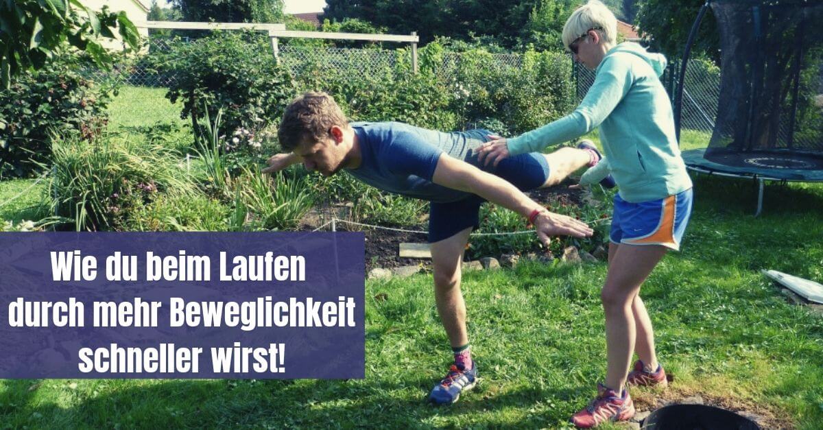 Wie wäre es, wenn du beim Laufen schneller wirst, ohne mehr zu laufen? Geht nicht? Geht doch - mein Carsten und empfiehlt die Beweglichkeitstraining