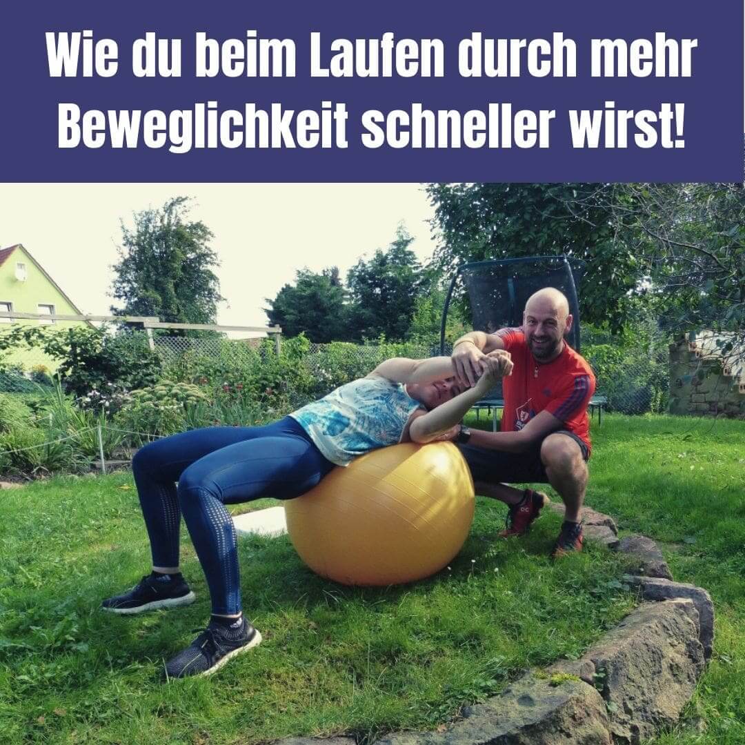 Wie wäre es, wenn du beim Laufen schneller wirst, ohne mehr zu laufen? Geht nicht? Geht doch - mein Carsten und empfiehlt die Beweglichkeitstraining