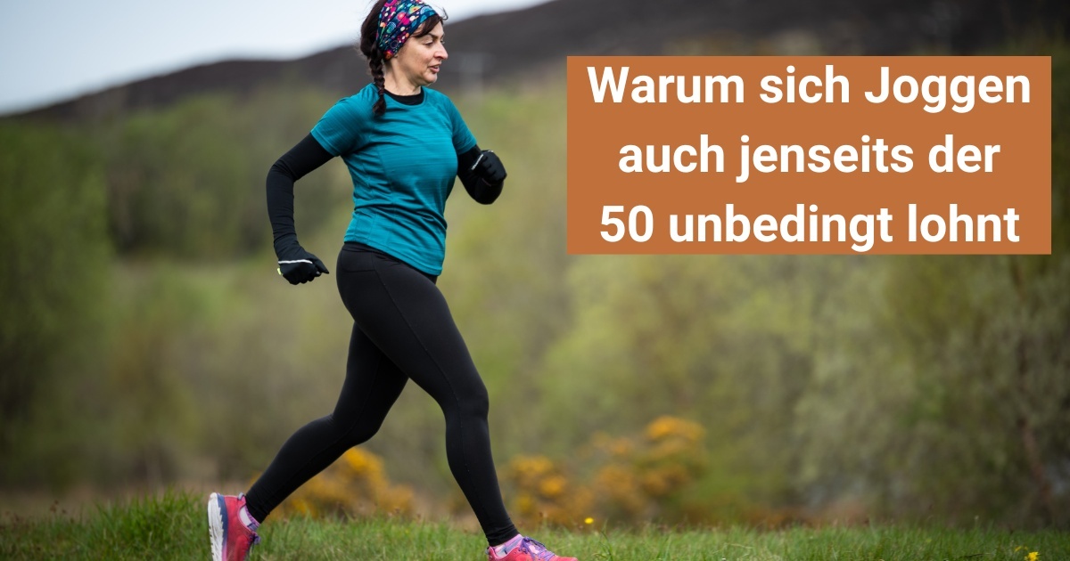 Laufen im Alter: Warum sich Joggen auch jenseits der 50 unbedingt lohnt